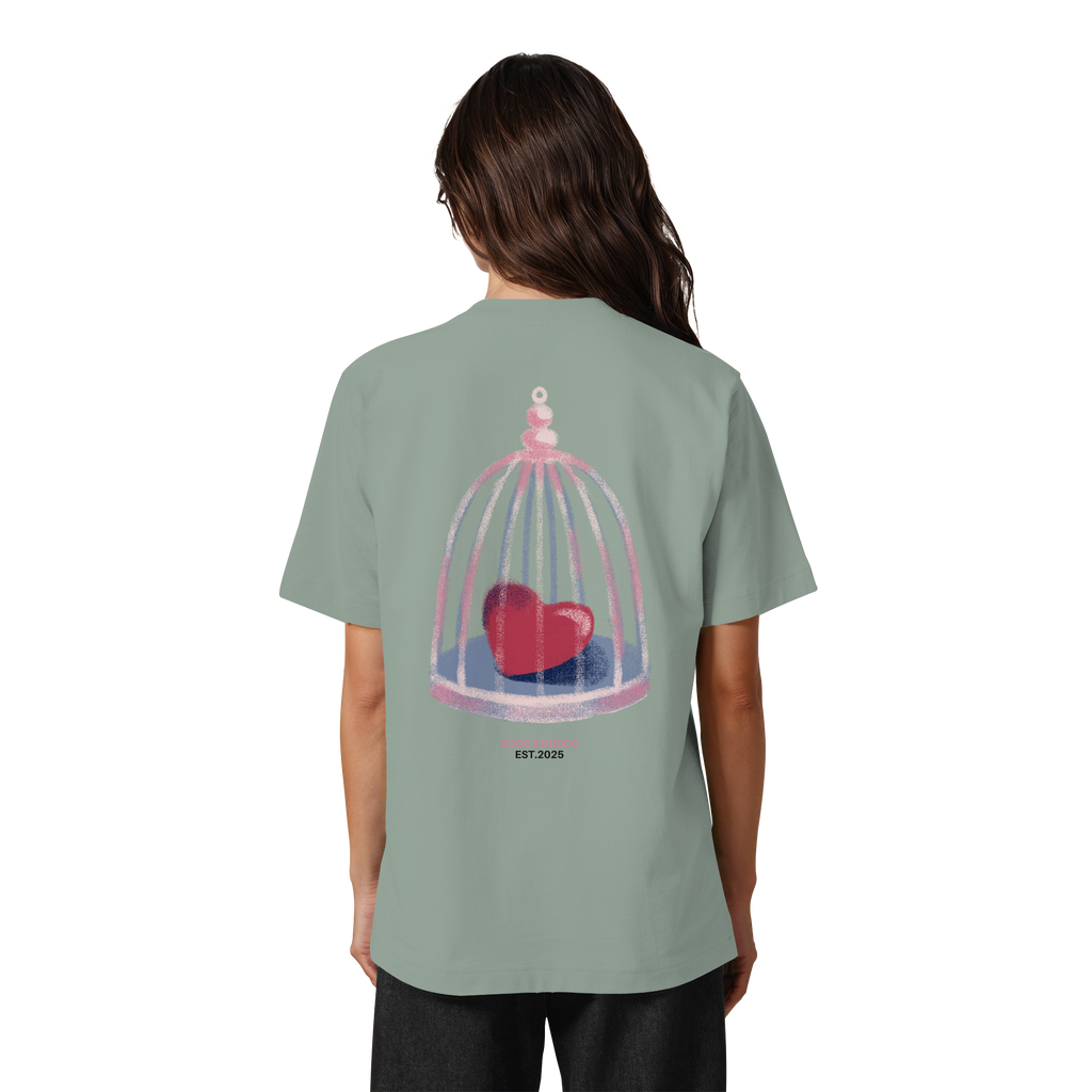 MY HEART IN A CAGE TEE