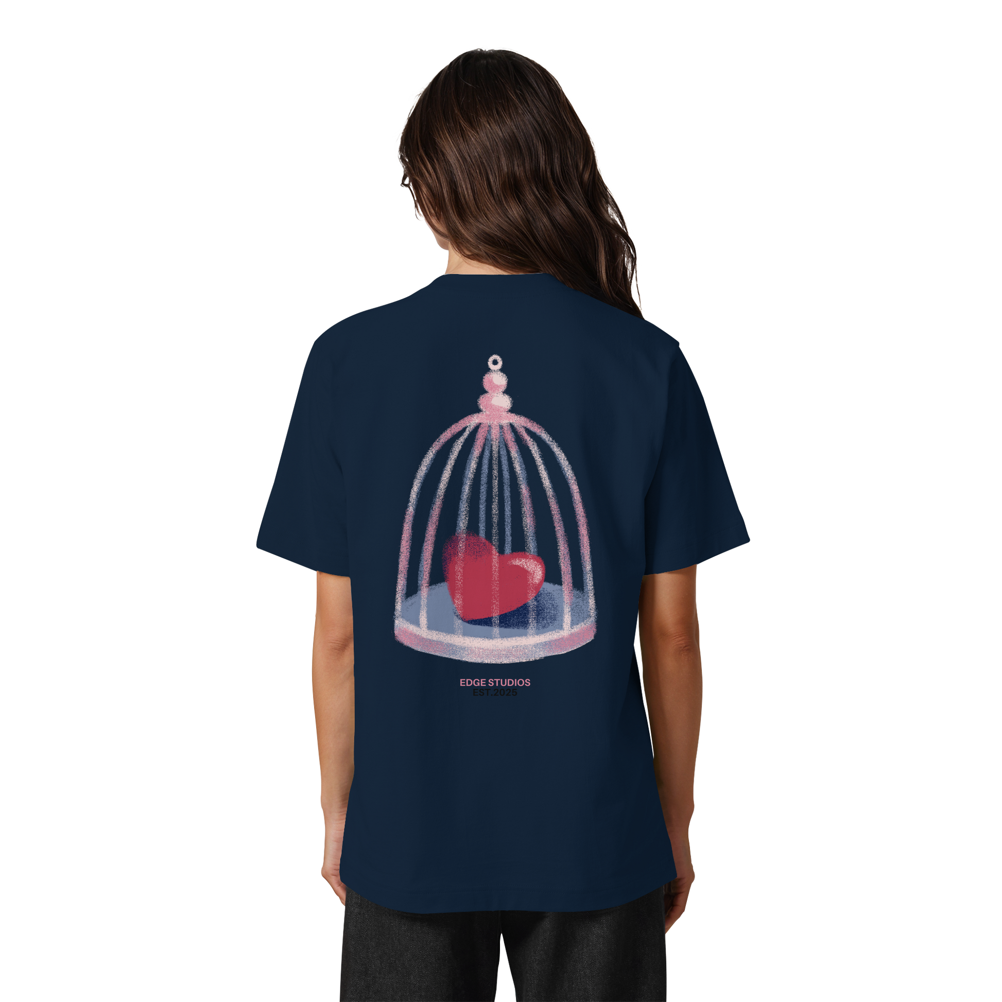 MY HEART IN A CAGE TEE