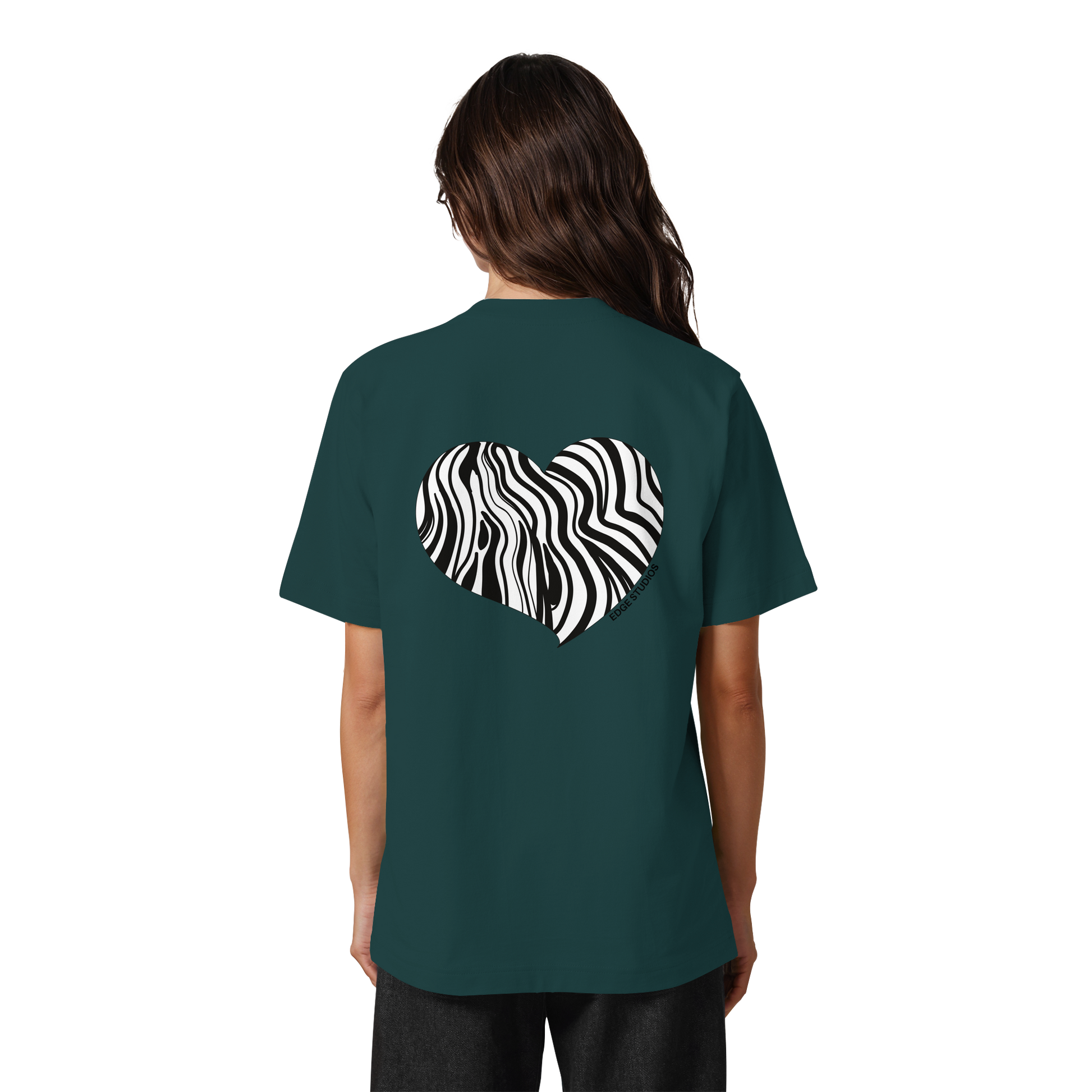 ZEBRA HEART TEE