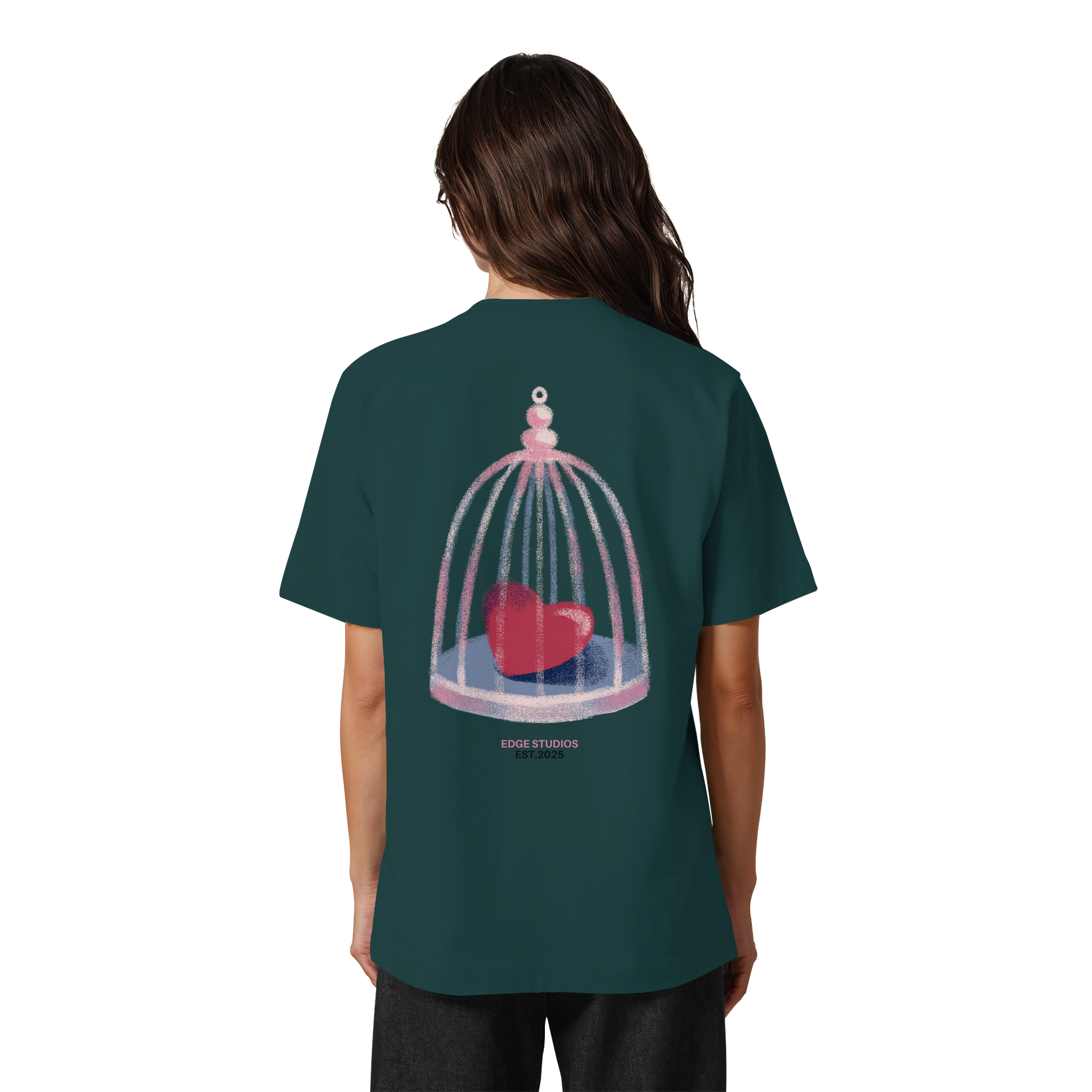 MY HEART IN A CAGE TEE
