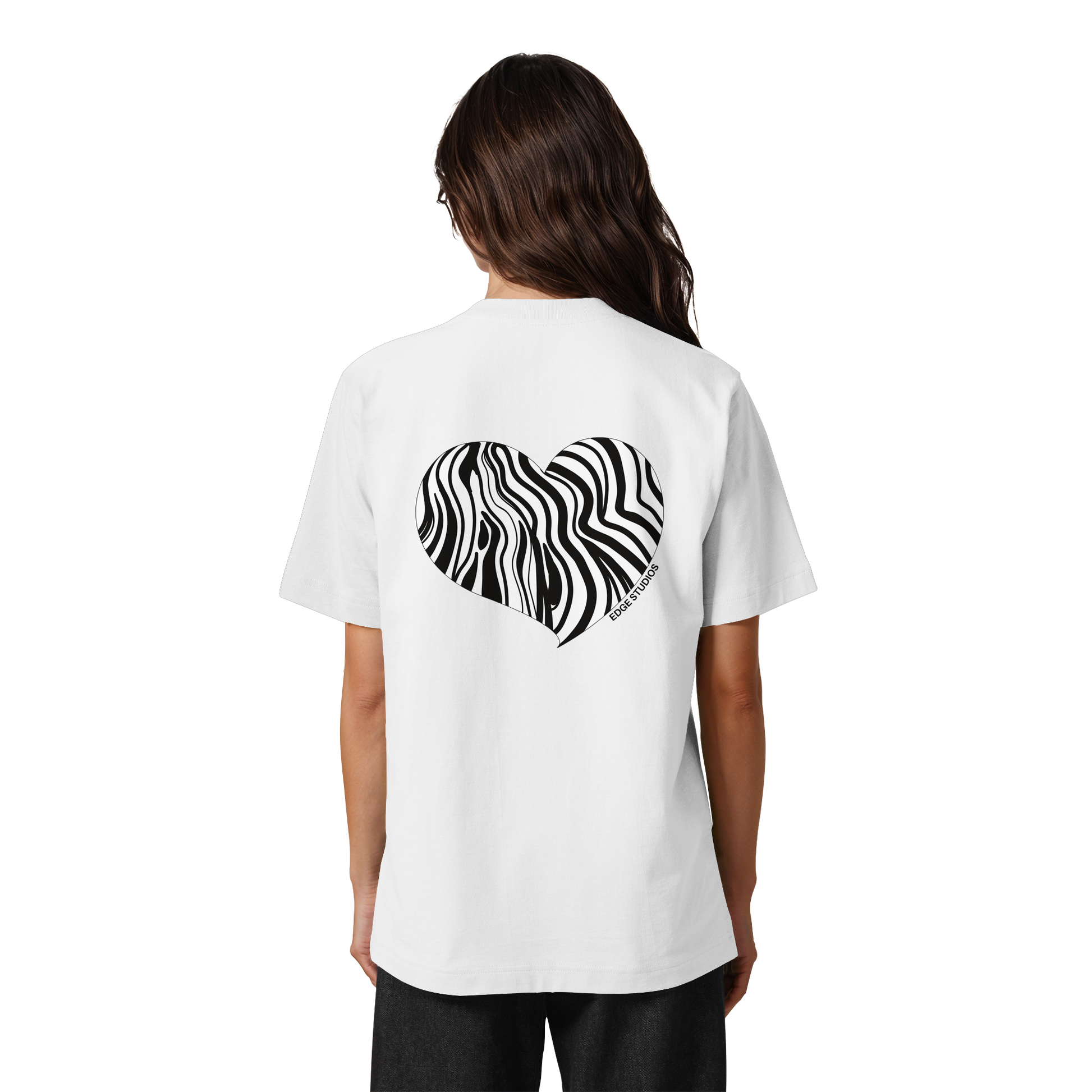ZEBRA HEART TEE