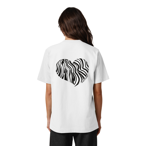 ZEBRA HEART TEE