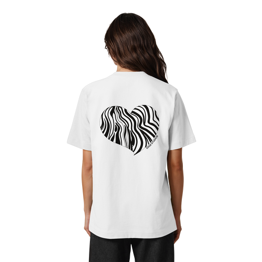 ZEBRA HEART TEE