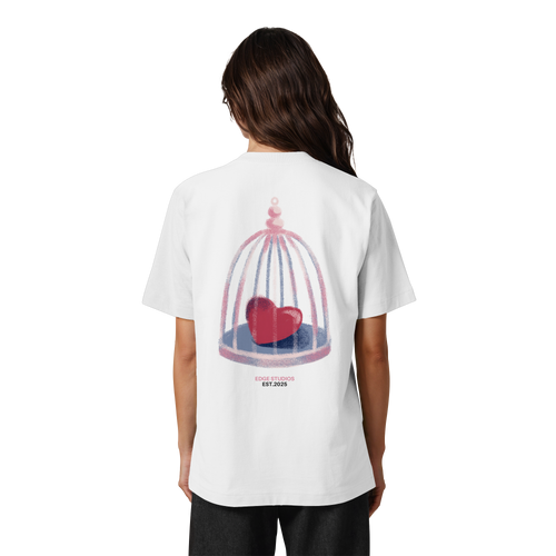 MY HEART IN A CAGE TEE