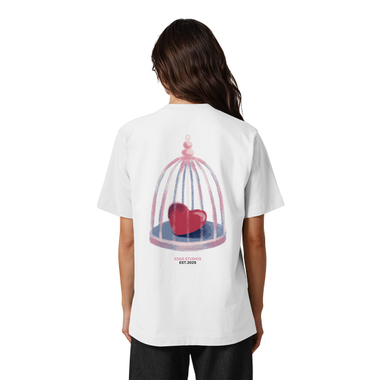 MY HEART IN A CAGE TEE