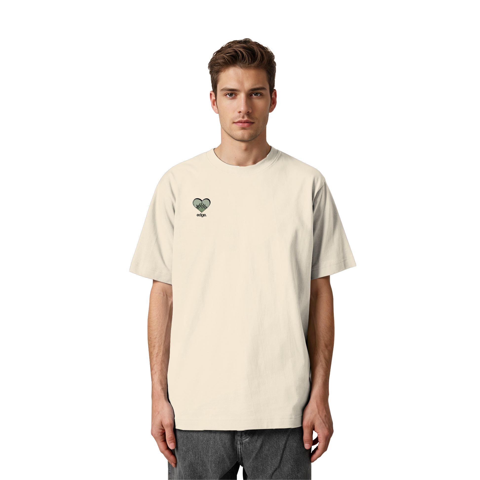 GREEN HEART TEE