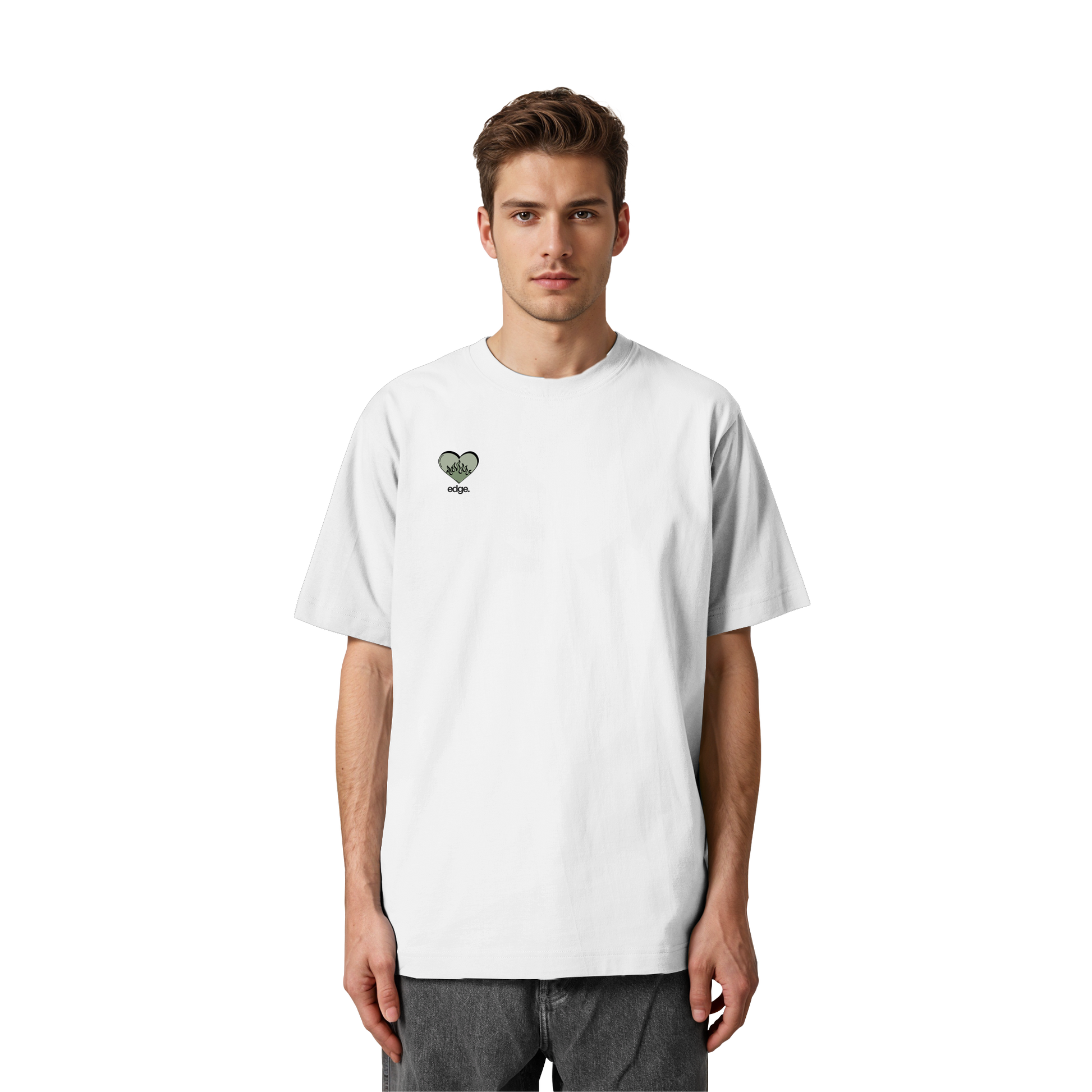 GREEN HEART TEE