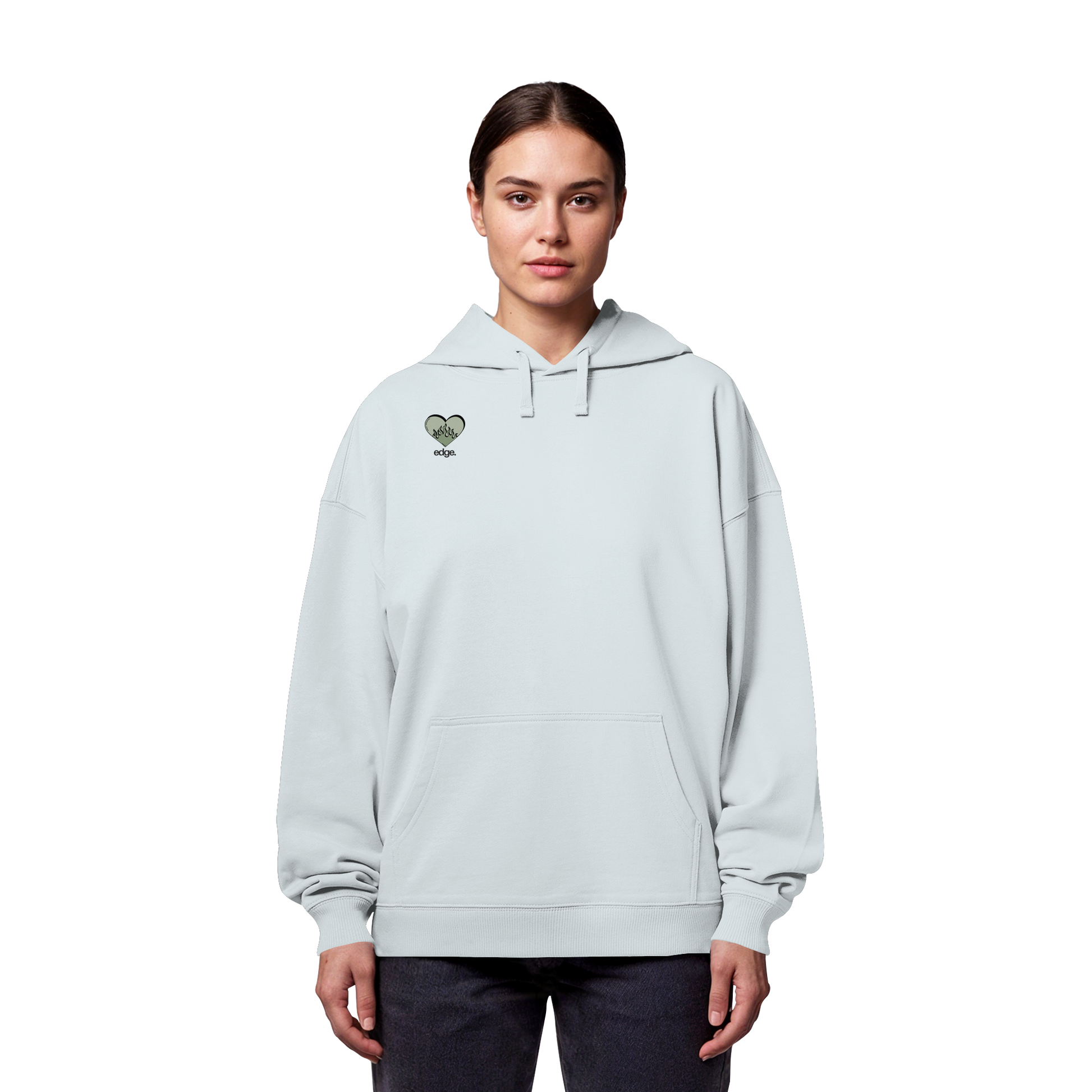GREEN HEART HOODIE