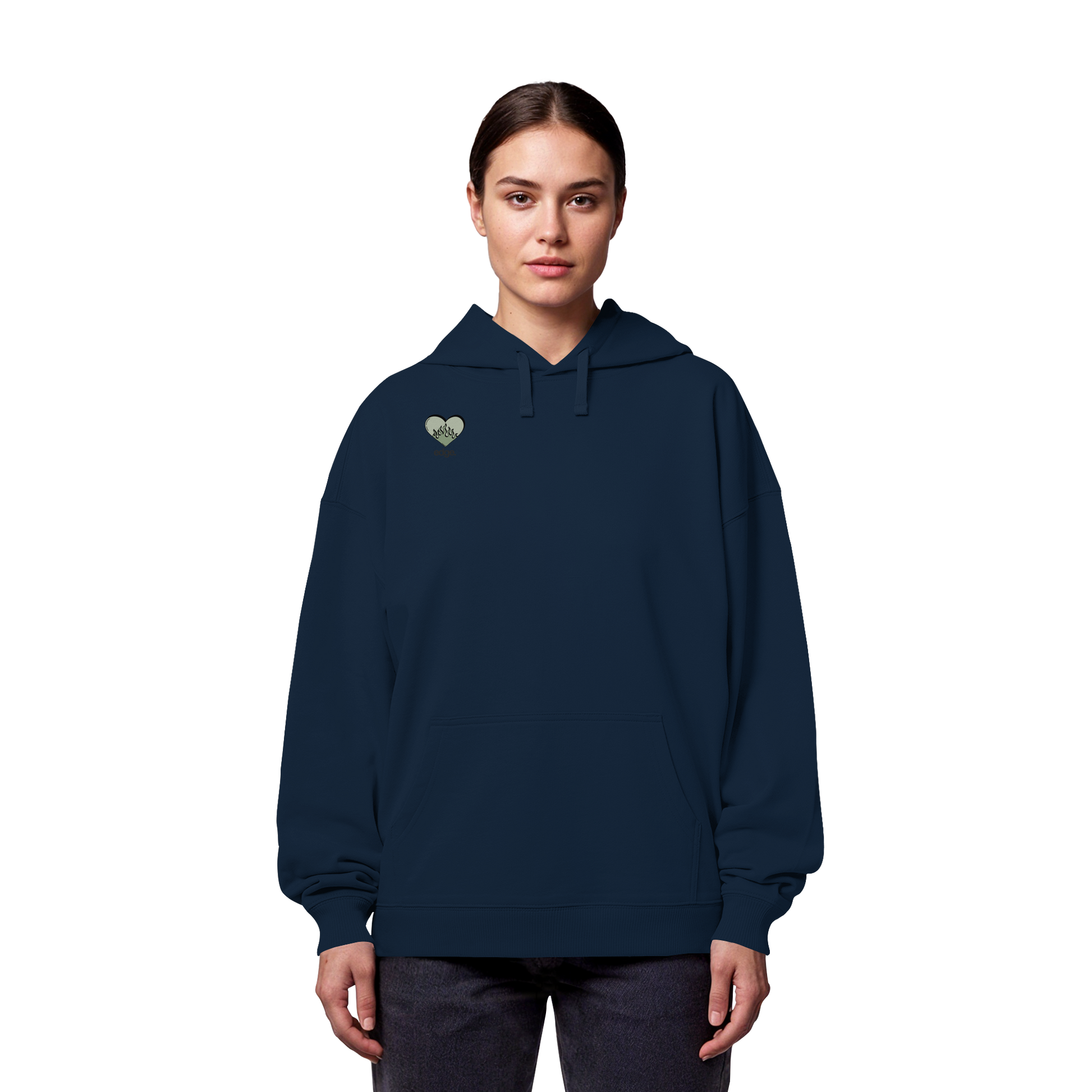 GREEN HEART HOODIE
