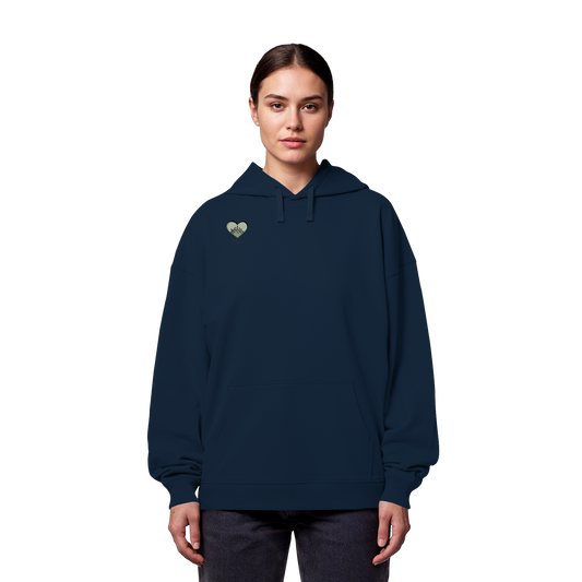 GREEN HEART HOODIE