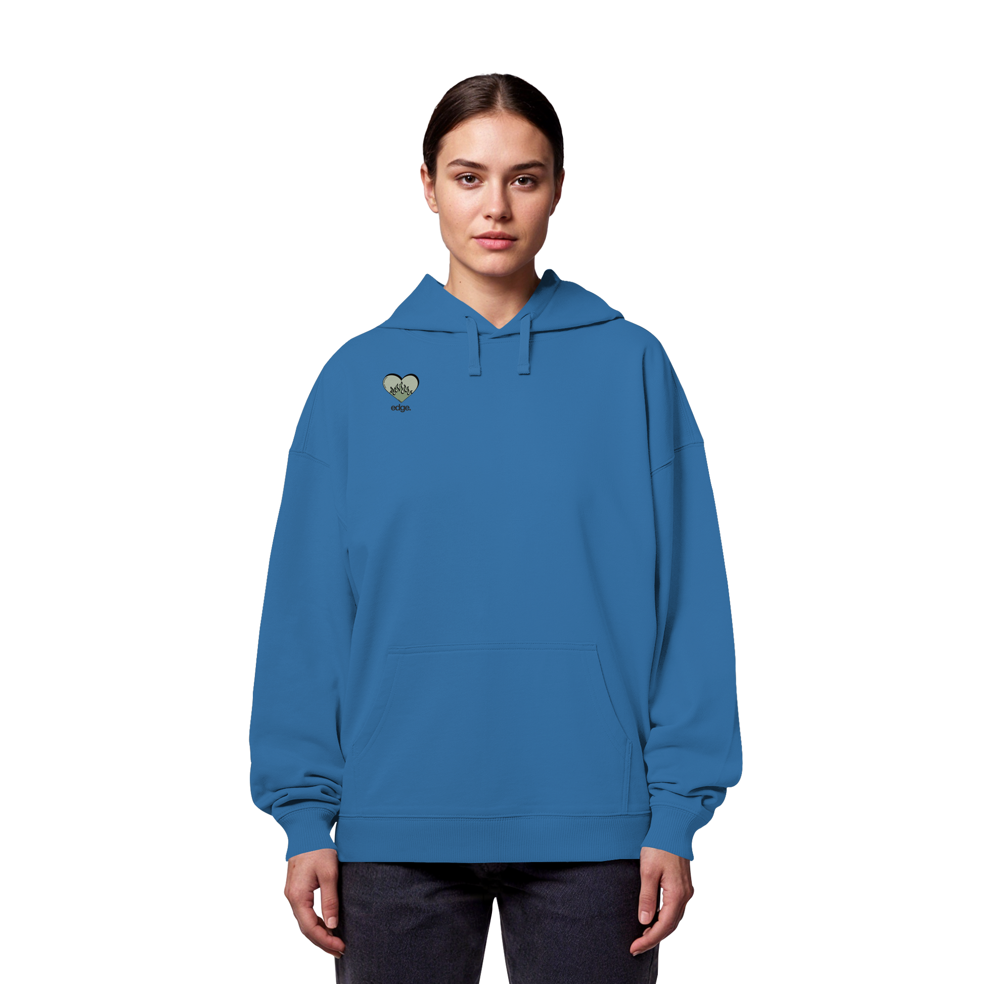 GREEN HEART HOODIE